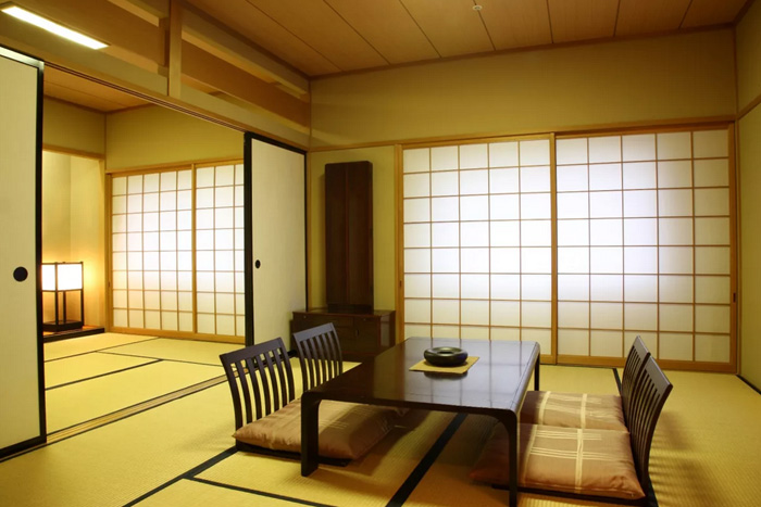 Пример интерьера в японском стиле, который считается родоначальником минимализма